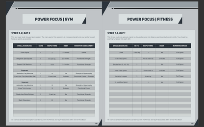 The Footballer Physique Program